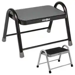 Netto Marken-Discount BRUNNER Trittstufe King Step Wohnmobil Leiter Tritt Hocker Camping Stahl 150 kg Farbe: Grau Angebot