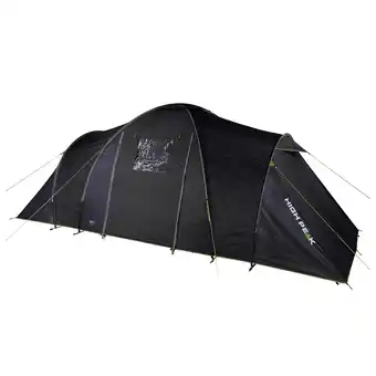 Netto Marken-Discount HIGH PEAK Kuppelzelt Como 6 Personen Zelt Familienzelt Campingzelt Groß Vorraum Angebot