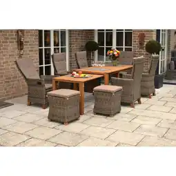 Netto Marken-Discount Merxx Toskana Set 13tlg. Flex-Ausziehtisch Angebot