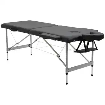 Netto Marken-Discount HOMCOM Massageliege Aluminium, Schaumstoff, PU Angebot