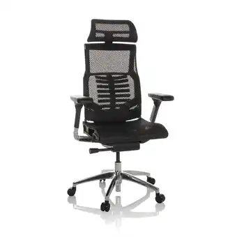 Netto Marken-Discount hjh OFFICE High End Bürostuhl POFIT GEN2 Netzstoff mit Armlehnen Angebot