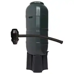 Netto Marken-Discount Regentonne 100 Liter mit Ständer und Füllautomat schwarz Angebot