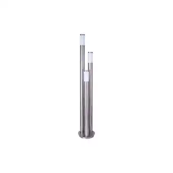 Netto Marken-Discount LED Stehlampe, Edelstahl, 3-Säulen, H 170 cm Angebot