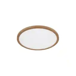 Netto Marken-Discount LED Deckenleuchte, Holzoptik, 3 Lichtstufen, D 42 cm Angebot