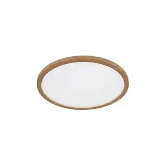 Netto Marken-Discount LED Deckenleuchte, Holzoptik, 3 Lichtstufen, D 42 cm Angebot