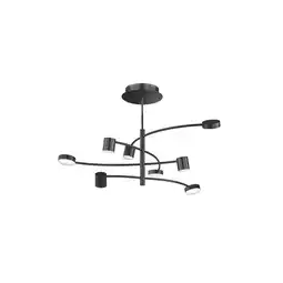Netto Marken-Discount LED Deckenlampe, Metall, 8 Flammig, LxB 100cm, WARIS Angebot