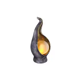 Netto Marken-Discount LED Gartenleuchte, Silber, Gold, Leuchtkugel, H 26,5cm Angebot