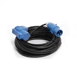 Netto Marken-Discount GIMEG CEE Verlängerungskabel 230V Outdoor Camping Strom Kabel Winkelstecker 25 m Angebot