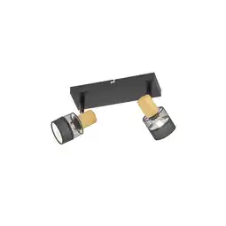 Netto Marken-Discount Deckenleuchte, Eisen Stahl, 2-Flammig, L 38,5 cm Angebot