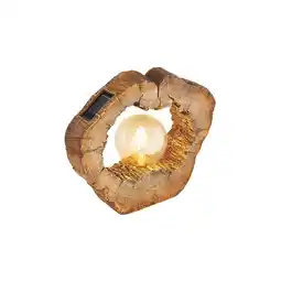 Netto Marken-Discount LED Solarleuchte, Baumscheibe, Holzoptik, L 30,5 cm Angebot