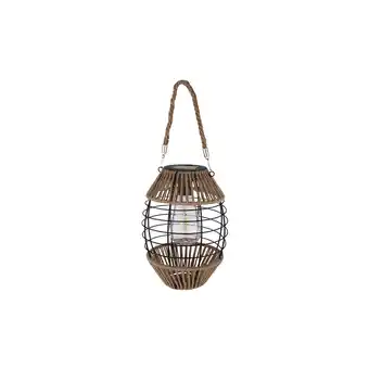 Netto Marken-Discount LED Solarlaterne, Metall Hanf, stehend hängend, H 40,5 cm Angebot