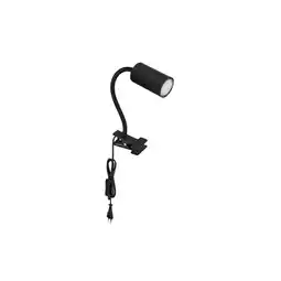 Netto Marken-Discount Tischlampe, Klemmleuchte, Metall, schwarz, Flexo-Spot, GU10 Angebot