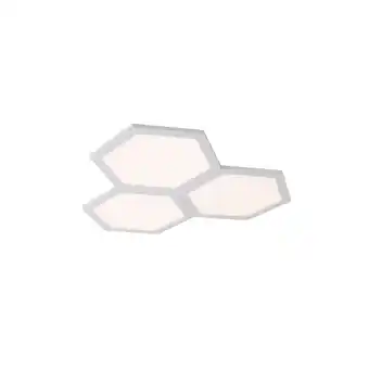 Netto Marken-Discount LED Deckenleuchte, opal, 3 flammig, modern, L 52cm Angebot