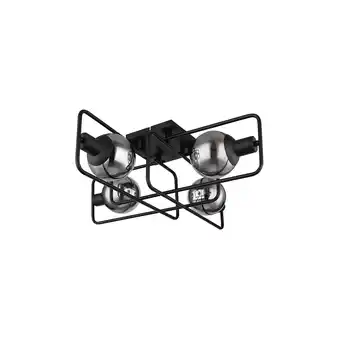 Netto Marken-Discount Deckenleuchte, Metallgestell, Glas Kugeln, rauch, L 61 cm Angebot