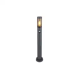 Netto Marken-Discount Stehleuchte, Edelstahl, Bewegungsmelder, IP44, H 80 cm Angebot