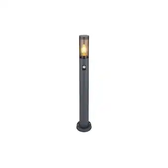 Netto Marken-Discount Stehleuchte, Edelstahl, Bewegungsmelder, IP44, H 80 cm Angebot