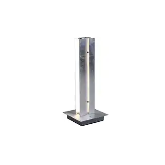 Netto Marken-Discount LED Tischleuchte, Aluminium, Glas, Touchdimmer, H 37 cm Angebot