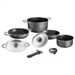 Netto Marken-Discount BRUNNER Camping Koch Geschirr Set Flavor 7+1 22 cm Outdoor Küche Topf Pfanne Alu Angebot
