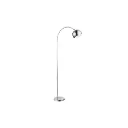 Netto Marken-Discount Stehlampe, Chrom, Schalter, Metall, weiß, H 150cm Angebot