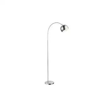 Netto Marken-Discount Stehlampe, Chrom, Schalter, Metall, weiß, H 150cm Angebot