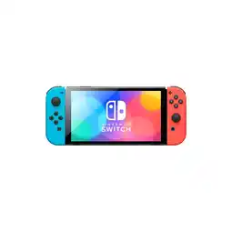 Netto Marken-Discount Nintendo Switch OLED-Modell rot-blau Angebot
