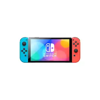 Netto Marken-Discount Nintendo Switch OLED-Modell rot-blau Angebot