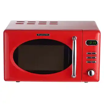 Netto Marken-Discount Wolkenstein MW720 FRW Mikrowelle rot RETRO 700Watt 20l nostalgie Angebot