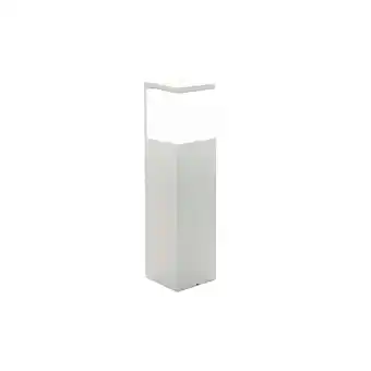 Netto Marken-Discount Außen-Stehleuchte, Alu, Glas weiß, H 40 cm Angebot