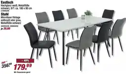 Poco Esstisch oder Stuhl Angebot
