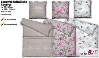 Poco Baumwoll Bettwäsche Renforce Angebot