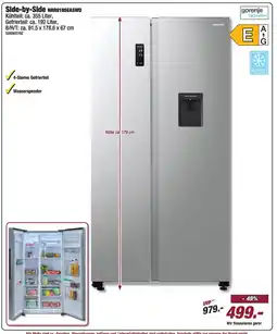 Poco gorenje Side-by-Side NRR9185EASWD Angebot