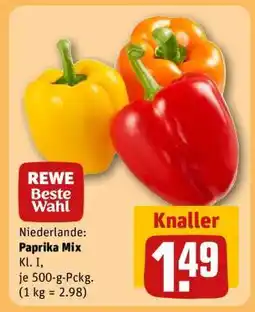 REWE Paprika Mix Angebot