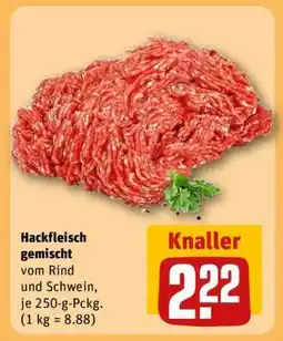 REWE Hackfleisch gemischt Angebot