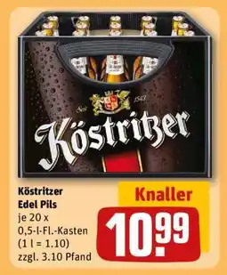 REWE Köstritzer Edel Pils Angebot