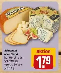 REWE Saint Agur oder Etorki Angebot