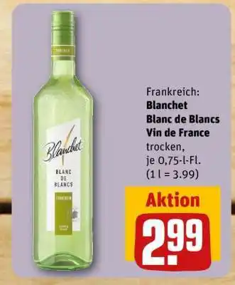 REWE Blanchet Blanc de Blancs Vin de France Angebot