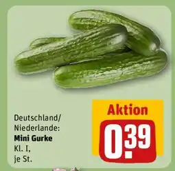 REWE Mini Gurke Angebot
