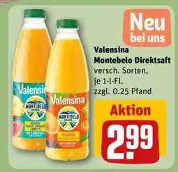 REWE Valensina Montebelo Direktsaft Angebot