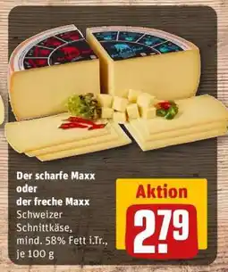 REWE Der scharfe Maxx oder der freche Maxx Angebot