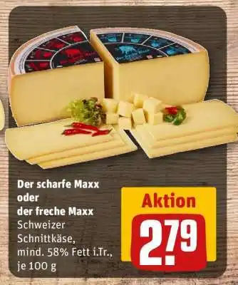REWE Der scharfe Maxx oder der freche Maxx Angebot