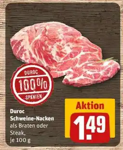 REWE Duroc Schweine-Nacken Angebot