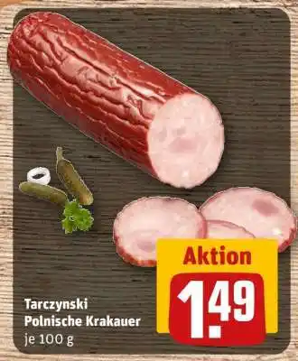 REWE Tarczynski Polnische Krakauer Angebot