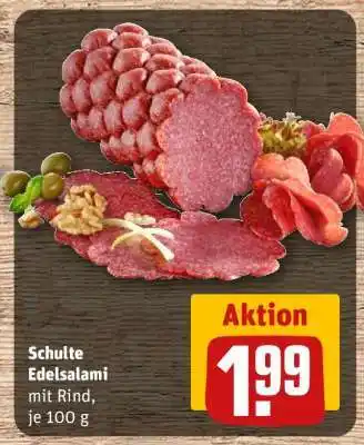 REWE Schulte Edelsalami Angebot