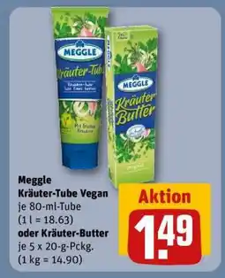 REWE Meggle Kräuter-Tube Vegan Angebot