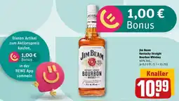 REWE Jim Beam Kentucky Straight Bourbon Whiskey Angebot