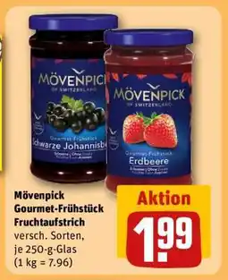REWE MÖVENPICK Gourmet-Frühstück Fruchtaufstrich Angebot