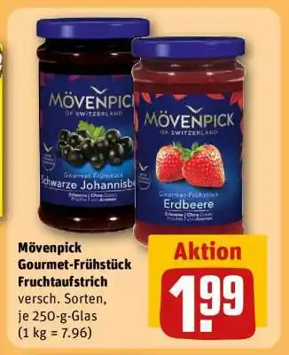REWE MÖVENPICK Gourmet-Frühstück Fruchtaufstrich Angebot
