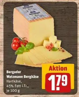 REWE Bergader Watzmann Bergkäse Angebot