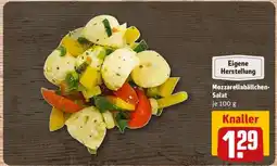 REWE Mozzarellabällchen-Salat Angebot