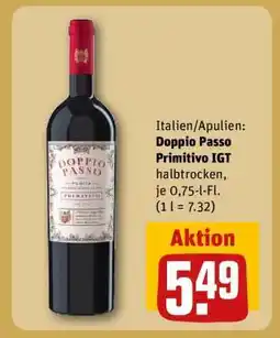 REWE Doppio Passo Primitivo IGT Angebot